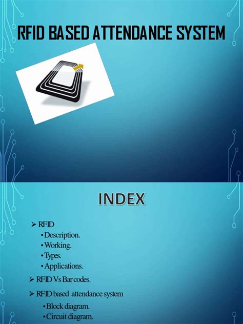 rfid attendance system pdf